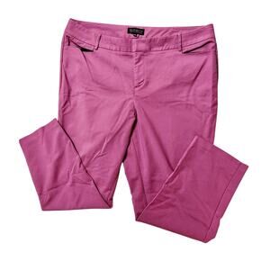 ELOQUII Pink Stretch Dress Pants – Women’s 20 Long